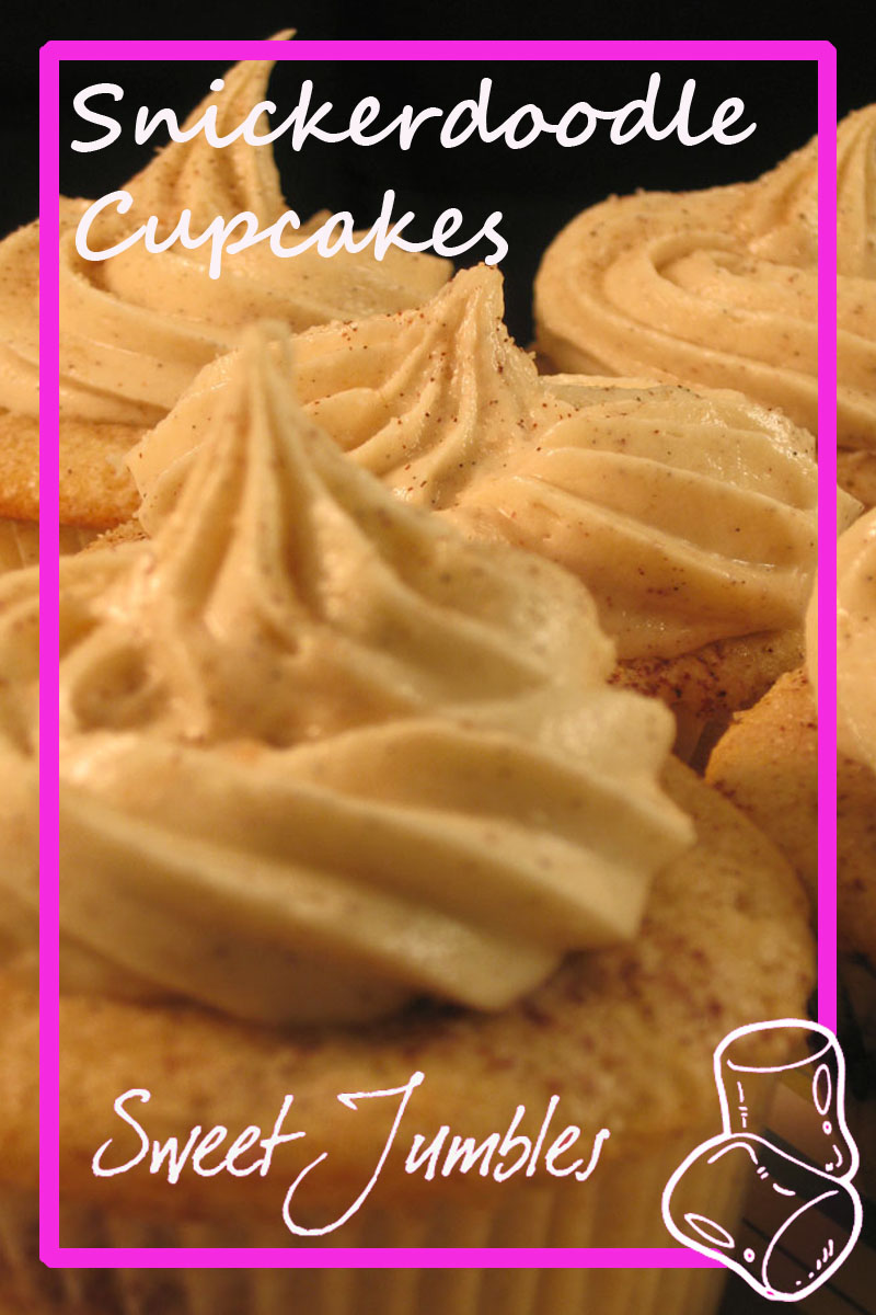 Snickerdoodle cupcakes - PIN