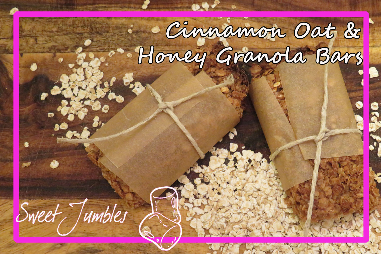 Cinnamon Oat Granola Bar (pin)