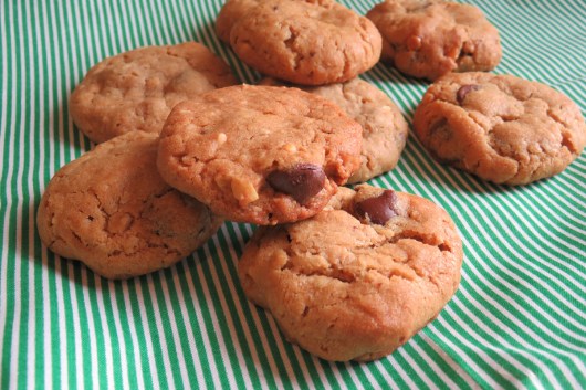 Peanut Butter-Pretzel-Chocolate Chip Cookies(2)